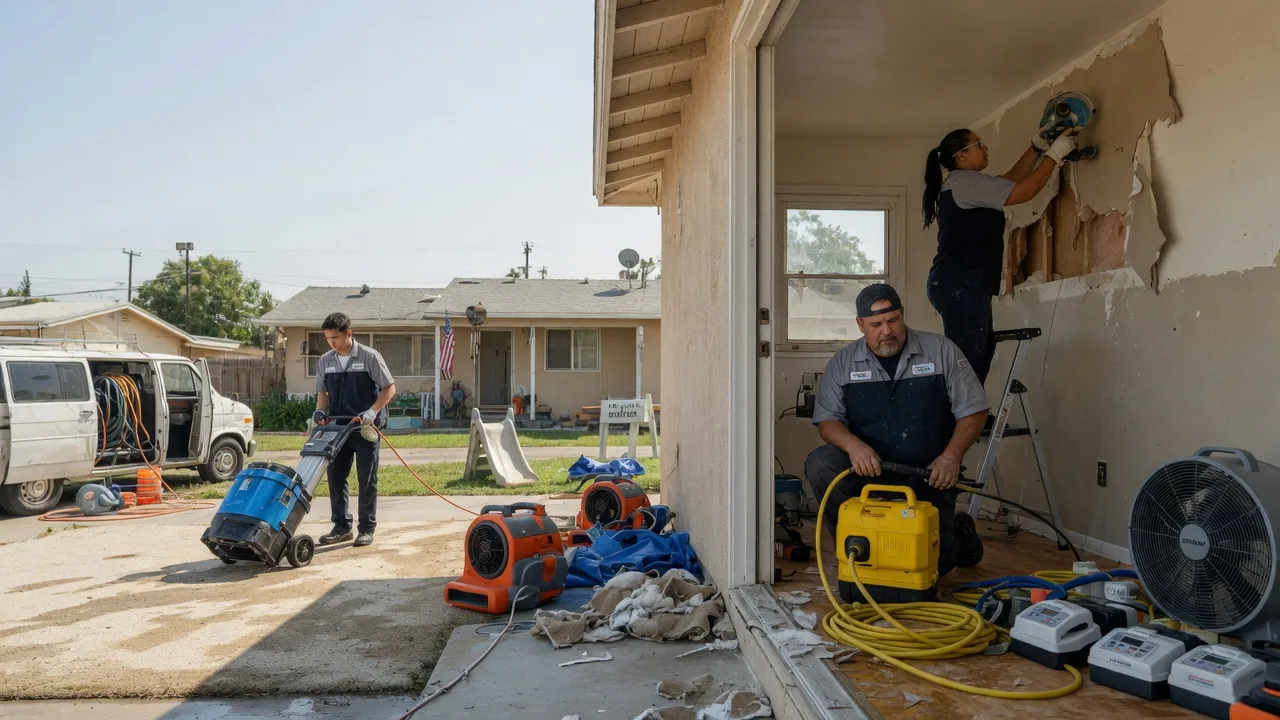 Water Damage Restoration in Long Beach, CA near me